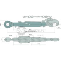 Mechanischer Oberlenker - 19334174 - Sklep rolniczy PoltechParts