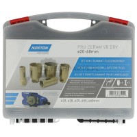 Zestaw wierteł diamentowych 20 - 68 mm | poltechparts.pl