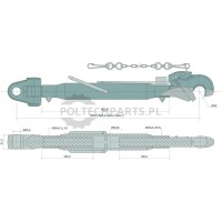 Mechanischer Oberlenker - 19329281 - Sklep rolniczy PoltechParts