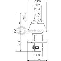 Dłuto do frezowania | poltechparts.pl