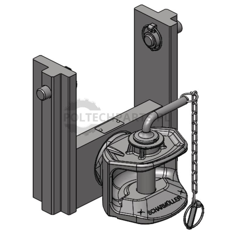 Zugmaul Manuell absteckbar W309 S30 MF C
