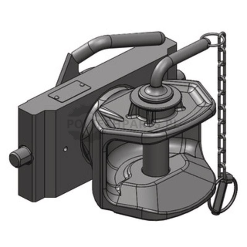 Zaczep obrotowy ręczny W245 CBM