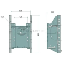 Rama zaczepowa | poltechparts.pl