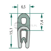 Uszczelka - 654A1107/100 - Sklep rolniczy PoltechParts