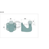 Zaczep do przyczepy K50 | poltechparts.pl