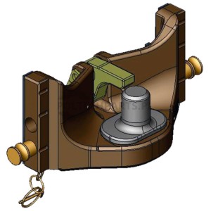 Zaczep Piton Fix (zatrzaskowy)