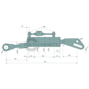 Ramię podnośnika hydraulicznego