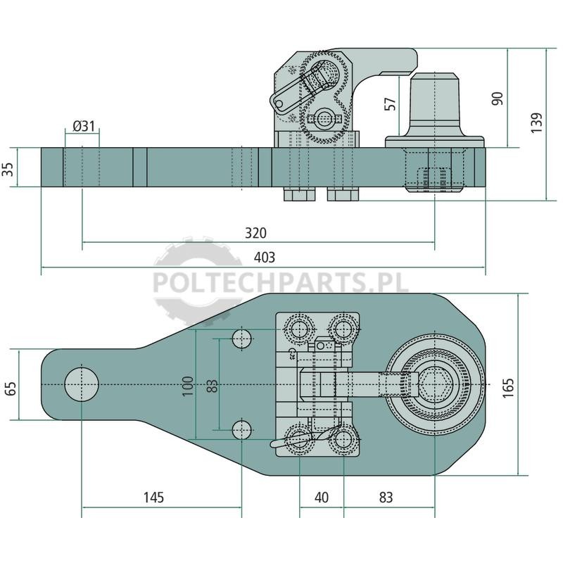 Płyta nośna Pitonfix MF 4707, 4708, 4709