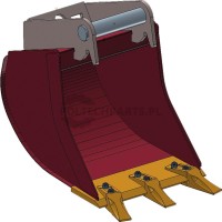 Łyżka koparki, bardzo lekka, MS01 - 57115TL0003 - Sklep rolniczy PoltechParts