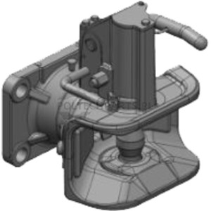 Dyszel kołnierzowy automatyczny 160x100