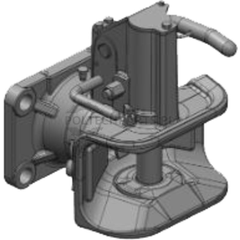 Dyszel kołnierzowy automatyczny 160x100