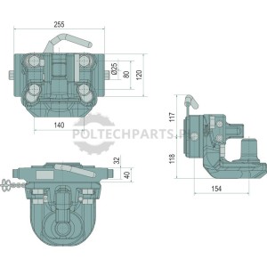 Wkład Pitonfix W255 S32 140x80 M20