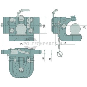 Wkład Pitonfix W270 S32 140x80 M20