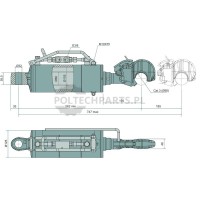 Łącznik górny hydrauliczny - 36110073 - Sklep rolniczy PoltechParts