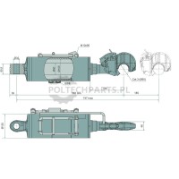 Łącznik górny hydrauliczny - 36116531 - Sklep rolniczy PoltechParts