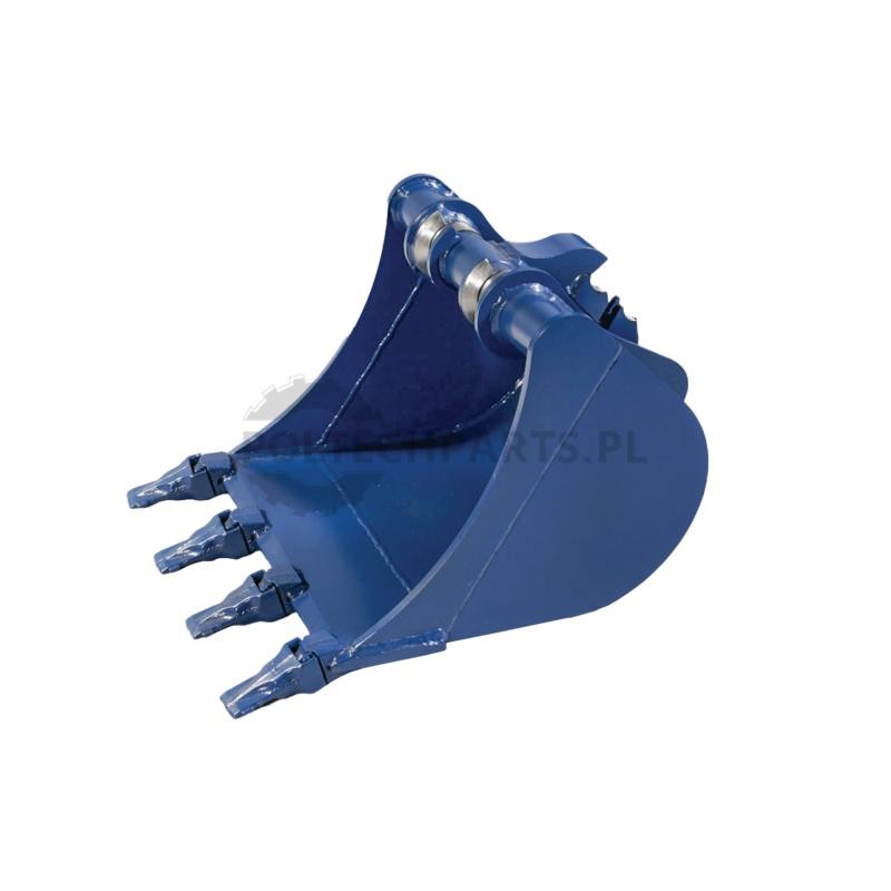 Łyżka koparki z zębami