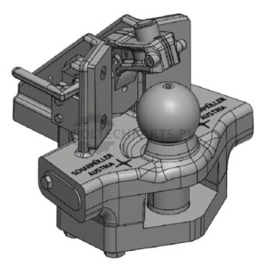 Śruba kulowa adapter kulowy 80