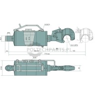 Łącznik górny hydrauliczny - 36124220 - Sklep rolniczy PoltechParts