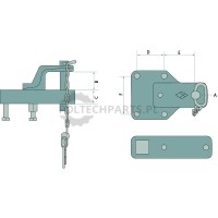 Mocowanie dyszla | poltechparts.pl