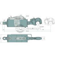 Łącznik górny hydrauliczny - 36091103 - Sklep rolniczy PoltechParts