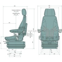 Siedzenie Actimo - 2401169023 - Sklep rolniczy PoltechParts