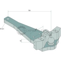 Belka kulowa | poltechparts.pl