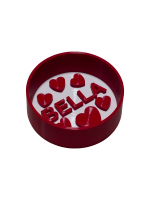 Personalizowana miska dla psa lub kota - edycja walentynkowa - V_002 - Sklep rolniczy PoltechParts