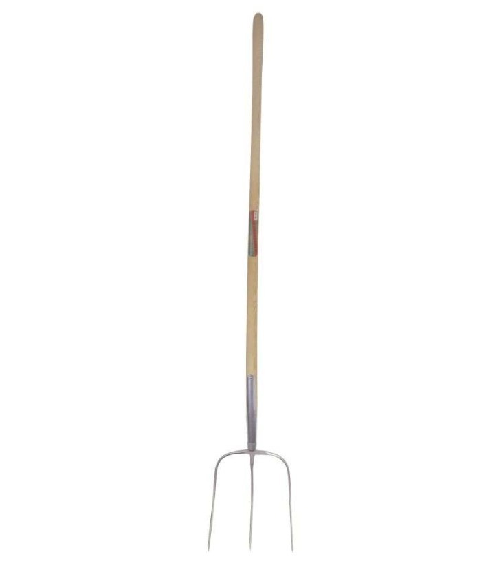 Widły z trzonkiem z jesionu woskowanego,135 cm, 3 zęby, Kerbl