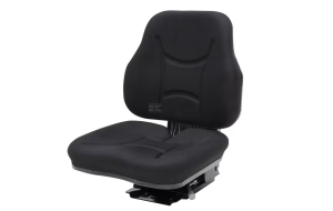 Siedzenie obszyte tkaniną z amortyzacją mechaniczną