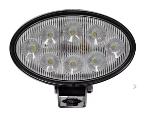 Lampa robocza LED, owalna 56W 5320lm 10/30V z wtyczką Deutsch, światło rozproszone 8 LED Kramp LA10558