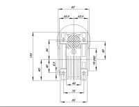 Przekładnia ślimakowa typ GR I = 60 | poltechparts.pl