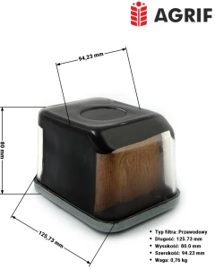 Filtr paliwa Agrif AG1008