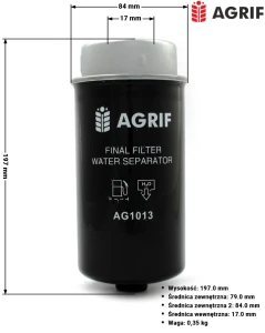 Filtr paliwa Agrif AG1013