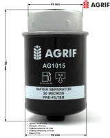 Filtr paliwa Agrif AG1015 — zamiennik | poltechparts.pl