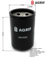Filtr oleju silnika Agrif AG1024 — zamiennik | poltechparts.pl