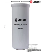 Filtr hydrauliki Agrif AG1038 — zamiennik | poltechparts.pl