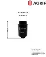 Filtr paliwa Agrif AG1046 — zamiennik | poltechparts.pl