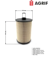 Filtr paliwa Agrif AG1047 — zamiennik | poltechparts.pl