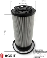 Filtr hydrauliki Agrif AG1050 — zamiennik | poltechparts.pl
