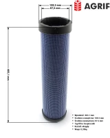 Filtr powietrza Agrif AG1056 — zamiennik | poltechparts.pl