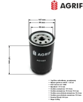 Filtr hydrauliki Agrif AG1069 — zamiennik | poltechparts.pl