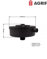 Filtr odmy silnika Agrif AG1077 — zamiennik | poltechparts.pl