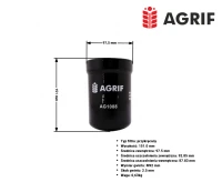 Filtr oleju silnika Agrif AG1088 — zamiennik | poltechparts.pl