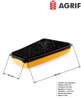 Filtr kabinowy Agrif AG1090 — zamiennik | poltechparts.pl