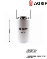 Filtr hydrauliki Agrif AG1100 — zamiennik | poltechparts.pl