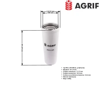 Filtr hydrauliki Agrif AG1105 — zamiennik | poltechparts.pl