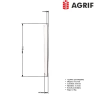 Filtr kabiny Agrif AG1107 — zamiennik | poltechparts.pl