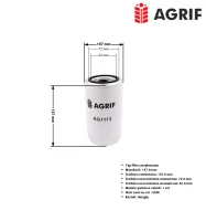 Filtr oleju silnika Agrif AG1113 — zamiennik | poltechparts.pl