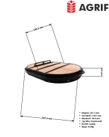 Filtr powietrza Agrif AG1117 — zamiennik | poltechparts.pl