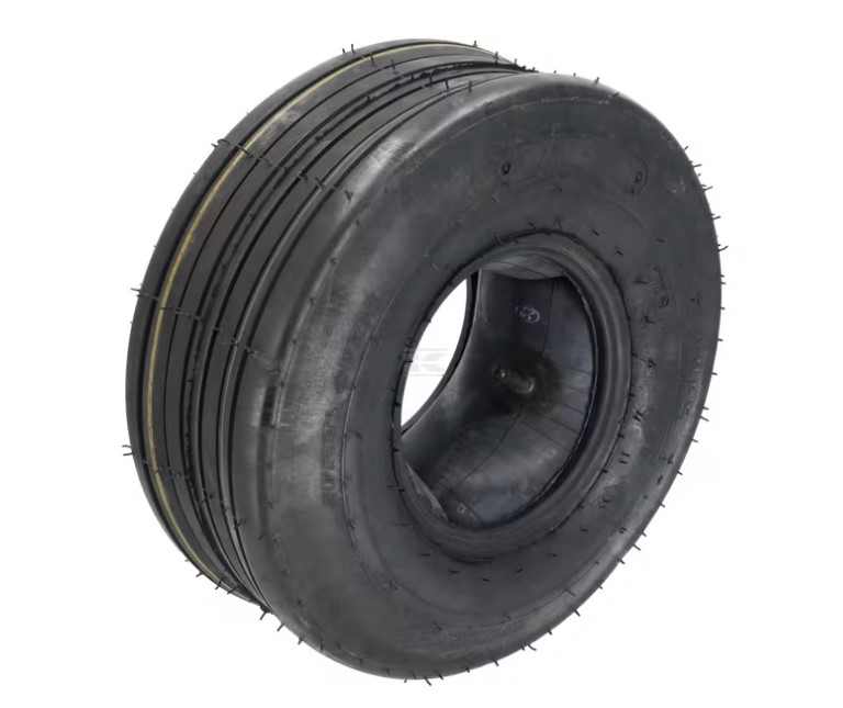 Opona i dętka 15x6.00-6, 6PR, zawór prosty